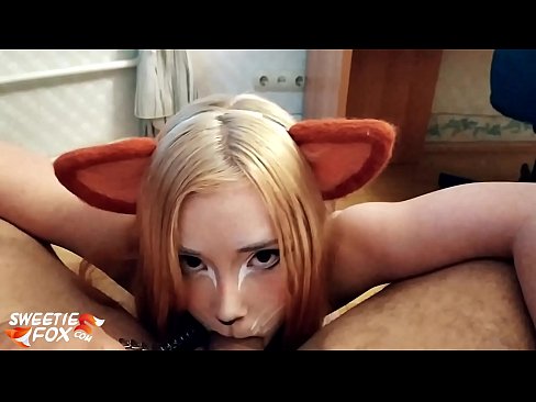 ❤️ Kitsune sluger pik og sæd i sin mund ❤❌ Just porno at da.sayhentai.ru ☑